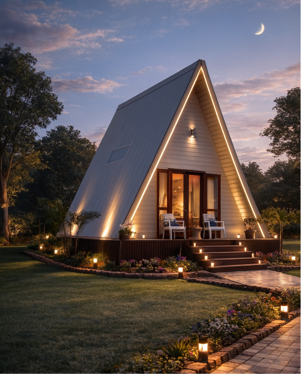 A-Shaped Hut Instahom